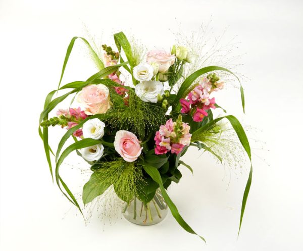 Luftig buket, floristens valg