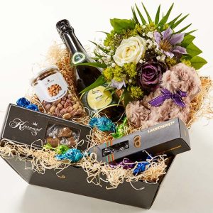 Blomstrende barselskurv - dreng