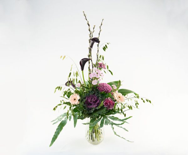 Variationsbuket, floristens valg