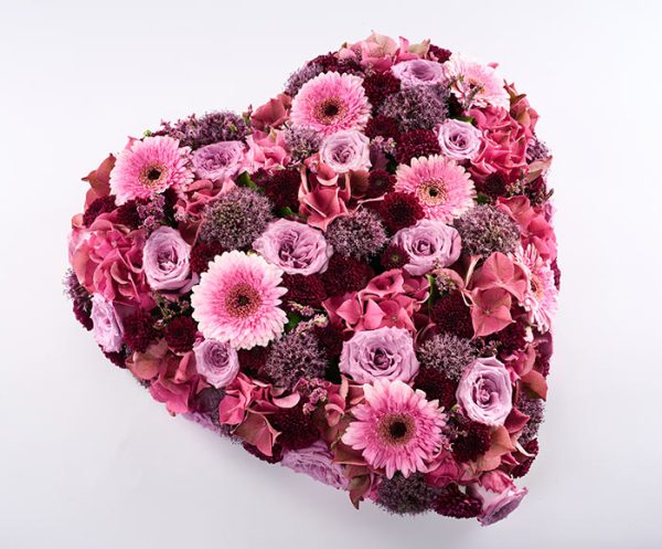Blomsterhjerte, floristens valg