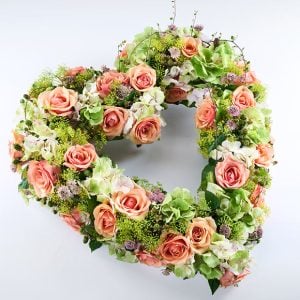 Åbent blomsterhjerte, floristens valg