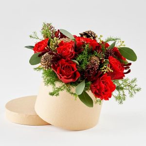 Jule blomsteræske, floristens valg
