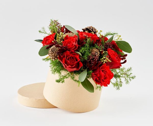 Jule blomsteræske, floristens valg