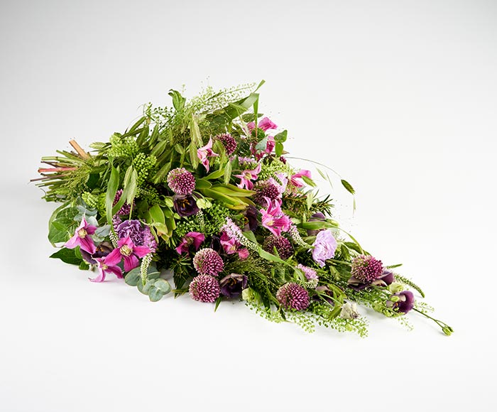 Grøftekants bårebuket, floristens valg - Blomster til begravelse
