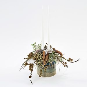 Stor receptions juledekoration i moderne stil