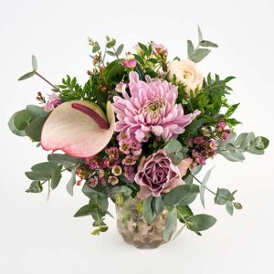 Lille og fin valentinsbuket, floristens valg