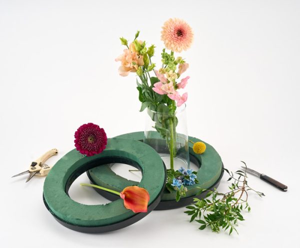 Floristens trylleri, begravelseskrans
