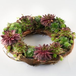 Gravkrans i naturlook
