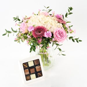 Sommerdrøm i lyse farver med chokolade