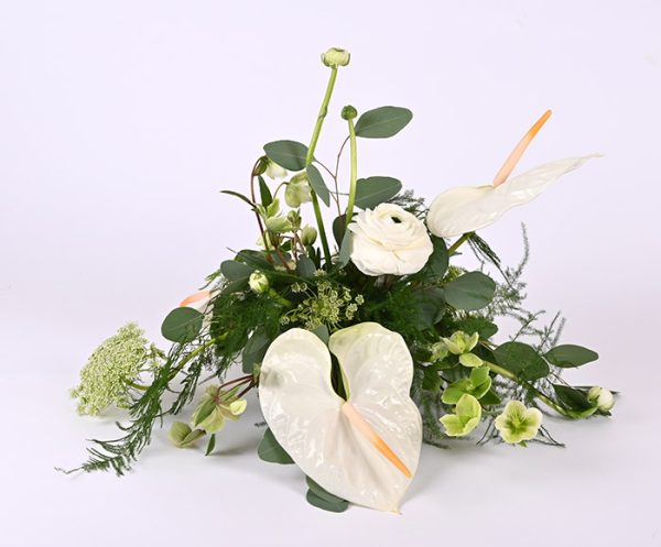 Elegant festdekoration til bord