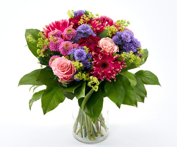 Mors farverige blomsterdrøm