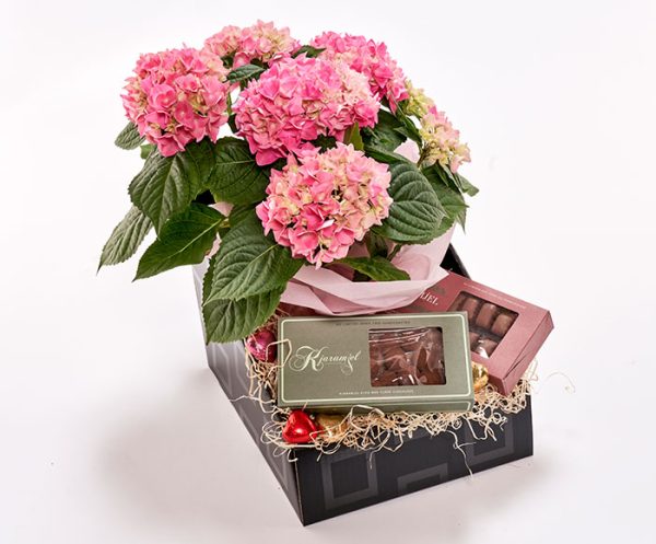 Blomstrende mors dag gavekasse