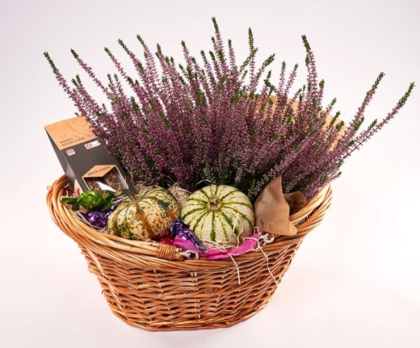 Blomstrende efterårskurv
