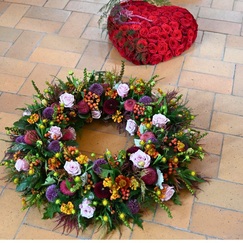 Hvilke blomster giver man til en begravelse?
