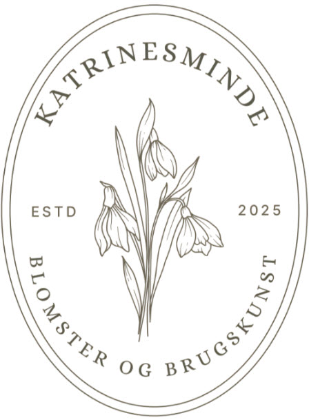 Katrinesminde blomster logo