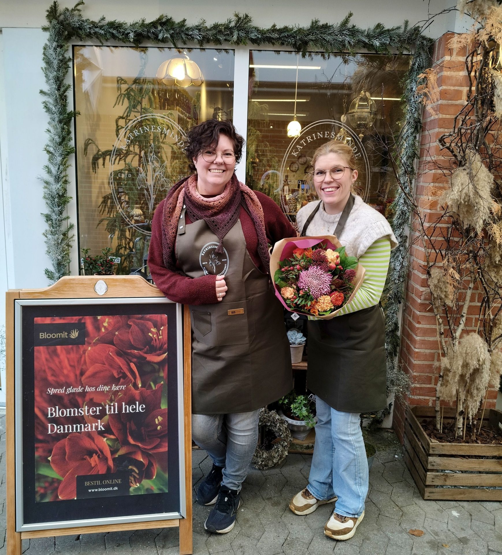 Medarbejdere hos Katrinesminde Blomster